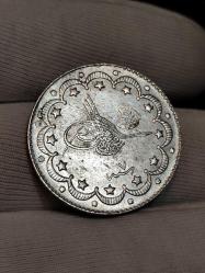 Sultan Reşat 1327/7 Gümüş 10 Kuruş Çil