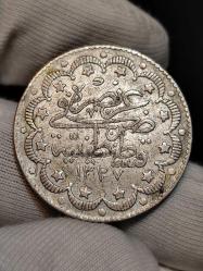 Sultan Reşat 1327/8 Gümüş 10 Kuruş