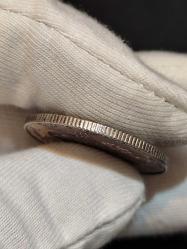 Sultan Reşat 1327/6 Mısır Baskı Gümüş 5 Kuruş Çil