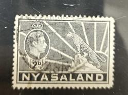 İngiliz Sömürgesi Nyasaland _ 1938_ damgalı