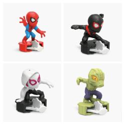 Kinder Marvel Spiderman Örümcek Adam Figürü Kinder Sürpriz Yumurta Mini Figür Oyuncak Tam Set 8 Adet