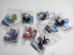 Kinder Marvel Spiderman Örümcek Adam Figürü Kinder Sürpriz Yumurta Mini Figür Oyuncak Tam Set 8 Adet
