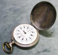 AnTiKa OSMANLI La Roy Paris GüMüŞ CEP SAATİ......ArıZaLı