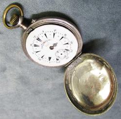 AnTiKa OSMANLI La Roy Paris GüMüŞ CEP SAATİ......ArıZaLı