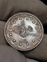 Sultan Reşat 1327/5 Gümüş 5 Kuruş Nadir