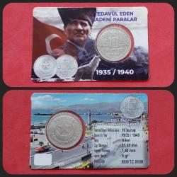 FOLDERLİ 1938 YILI 10 KURUŞ
