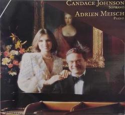 1988 BASKI KLASİK  MÜZİK 33 LÜK PLAK - İMZALI PLAK - ADRIEN MEISCH CANDANCE JOHNSON