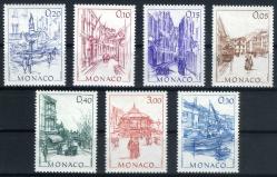 Koleksiyon Pulları,MONACO 7 Pulluk Geçmişten Günümüze MONACO, Damgasız Tam Seri,Kia-98