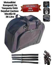 SEVBAGS MOTOSİKLET KOMPOZİT VE YAN ÇANTA ÜSTÜ SEYAHAT ÇANTASI