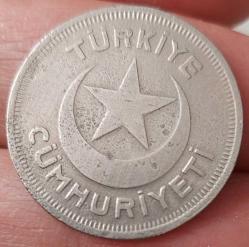 1935 10 KURUŞ ORİJİNAL MADENİ PARASI 4WW1E EN NADİR TARİHLİSİ