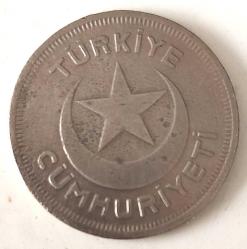 1935 10 KURUŞ ORİJİNAL MADENİ PARASI 4WW1E EN NADİR TARİHLİSİ