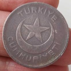 1940 10 KURUŞ ORİJİNAL MADENİ PARASI 2K1R1R NADİRDİR