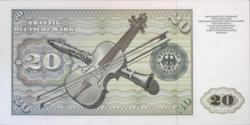 Almanya 20 mark 1960. Çil.