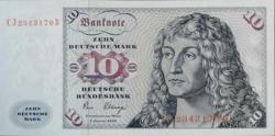Almanya 10 mark 1980 çil. ( Copyright Yazısı olmayan)
