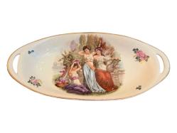 limoges porselen sunum tabağı - 30,5 cm  14,5 cm