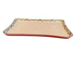 limoges porselen sunum tabağı - 23 cm  16,5 cm