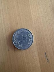 25 lira- 1985 yılı