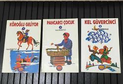 Samed Behrengi – Köroğlu Geliyor + Pancarcı Çocuk + Kel Güvercinci | 3 Kitap Lot