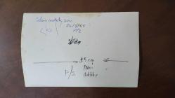 GÜLEN ANDAK'IN ORİJİNAL FOTOĞRAFI - 18 x 12 cm EBADINDA  - GÜLEN ANDAK SAHNEDE DANS GÖSTERİSİ YAPARKEN ÇEKİLMİŞ BİR KARE, BODRUM 85 - AĞUSTOS 1985