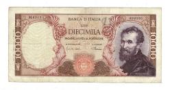 İtalya 10000 Lire 1962-1973 ÇT YKP8229