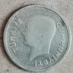 TÜRKİYE 1935     25   KURUŞ     GÜMÜŞ   3  GRAM
