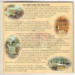 TÜRKİYE CUMHURİYETİ 2004 YILI EURO-TÜRKİYE MADENİ PARA SETİ ÇİL