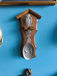 LOT.14 » Avrupa Zin Kaşık Duvar Süsü