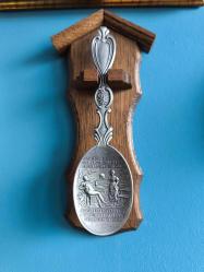 Avrupa Zin Kaşık Duvar Süsü