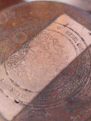 Avrupa Bakır ve Çelikten Nadir Model Bardak