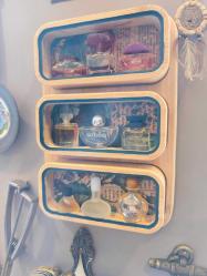 Avrupa Minyatür Dolap, Mini Parfüm Seti