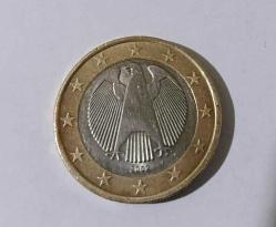 1 EURO  2002 F SERİSİ YILI (ALMANYA) (RESİMDEKİ ÜRÜN GÖNDERİLECEKTİR) (335)