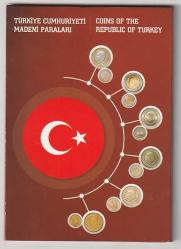 2020 YILI 1-5-10-25-50 KURUŞ VE 1 TÜRK LİRASI TEDAVÜL MADENİ PARA SETİ ÇİL