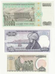 7.EMİSYON 10-1.000-50.000 TÜRK LİRASI LOTU ÇİL