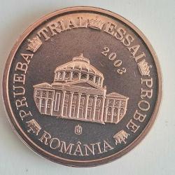 SPECIMEN   ROMANYA      2003     1 EURO CENT    DENEME PARASI