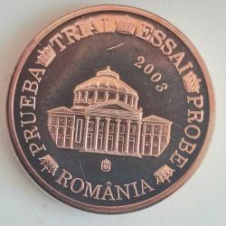 SPECIMEN   ROMANYA      2003     2  EURO CENT    DENEME PARASI