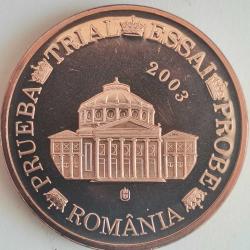 SPECIMEN   ROMANYA      2003     5  EURO CENT    DENEME PARASI