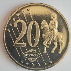 SPECIMEN   ROMANYA      2003     20   EURO CENT    DENEME PARASI