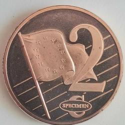 SPECIMEN  POLONYA    2003    2  EURO CENT    DENEME PARASI