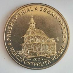 SPECIMEN  POLONYA    2003    50   EURO CENT    DENEME PARASI