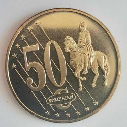 SPECIMEN  POLONYA    2003    50   EURO CENT    DENEME PARASI