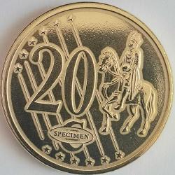 SPECIMEN  POLONYA    2003    20   EURO CENT    DENEME PARASI