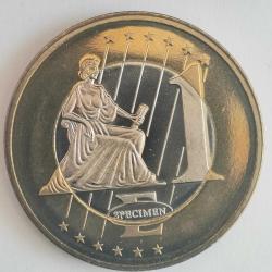 SPECIMEN  POLONYA    2003    1   EURO     DENEME PARASI