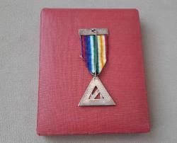 ESKİ KRALİYET DENİZCİ MASONİK MADALYA  C4876