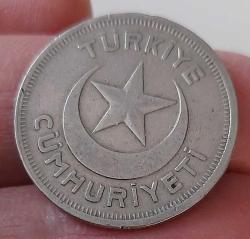 1935 10 KURUŞ ORİJİNAL MADENİ PARASI XXX2W1 EN NADİR TARİHLİSİ