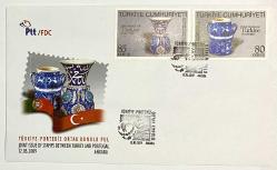 2009 FDC Türkiye-Portekiz Ortak Konulu Pul, Ankara, 12.05.2009, PTT M.O.B.Y.D. İlk Gün Zarfı (FDC-717)