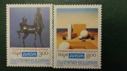 LOT.7 » 1993 YILI BULGARİSTAN EUROPA Pulları Çağdaş Sanat TAM SERİ DAMGASIZ  ŞARNİYERSİZ