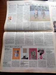 Pazar Postası Gazetesi - Turkish Newspaper - 26 Kasım 1994 - Sayı 49 - Tansu Çiller 1995'e de damgasını vuracak yazan Cengiz Kuşçuoğlu - sosyal liberalizm liberal modernizasyon derken yazan Canan Barlas - medyanın özelleştirmesi yazan Hikmet Özdemir - Işık İnselbağ ile söyleşi Wharton'un başarısı - enflasyondan enflamasyona yazan Yağmur Atsız - Alarko ABB işbirliği - ekonomiyi belirsizlik yönetiyor yazan Şeref Oğuz - filozof iktisatçı İdris Küçükömer halk demokrasi istiyor mu yazan Nihal Mete - milliyetçilik yazan Doğu Ergil - dünya gene bloklaşıyor yazan Sami Kohen - Türkiye ekonomisinde 1995 beklentileri yazan Bilge Okay - pis hava sigaradan beter bir öldürücü yazan Dinçer Güner - Yunan sinemasının genç yönetmeni Sotoris Goritsas'ın kardan gelenler filmi fotoğraf - Forrest Gump filmi - televizyon gazetecisi Can Dündar gerilla Savaşına var mısınız röportaj Nihal Mete - Kartaca 94 yazan Burçak Evren - yeni çıkan kitaplar Atilla Dorsay Ajda Pekkan'ın yüzü ya da değişimler çağı