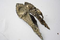 2 ADET  TAKIM   VİNTAGE PRİNÇ PERDE ASKILIK (İ3 KASA - X1