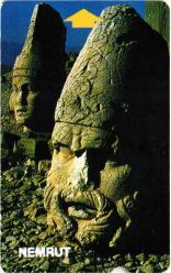PTT 1992 NEMRUT 30 KONTÖR TELEFON KARTI