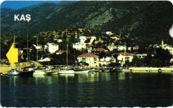 PTT 1992 KAŞ 100 KONTÖR TELEFON KARTI